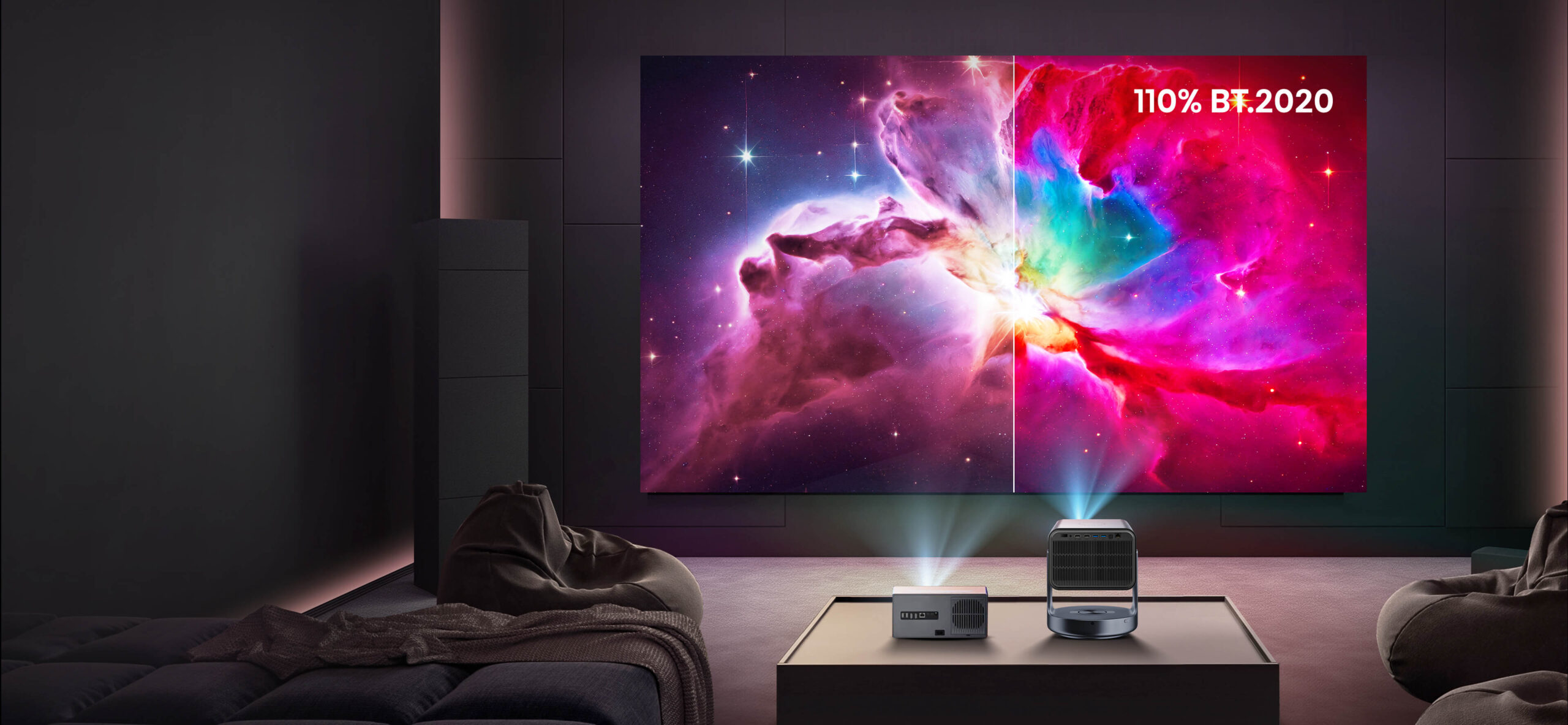 C2 Ultra TriChroma Smart Mini Projector - Banner 10