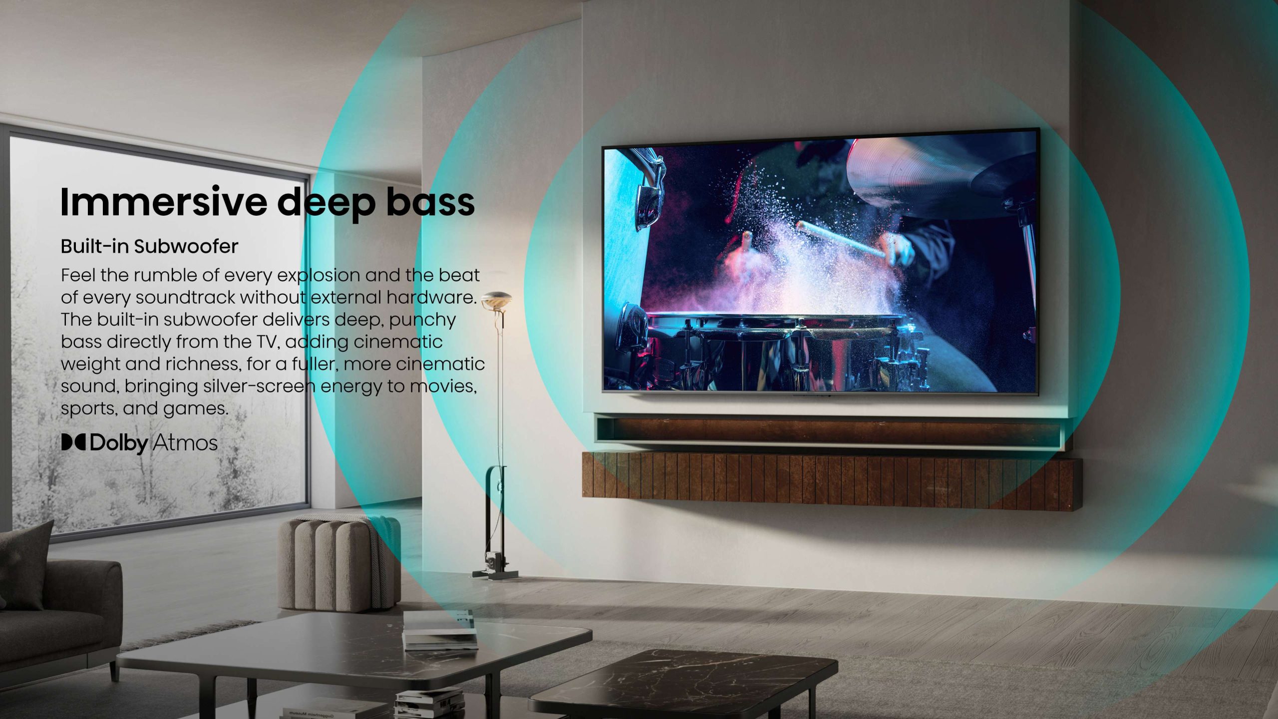 Hisense 139 cm (55 Inch) 4K Ultra HD Mini LED 55E8S - Banner 4