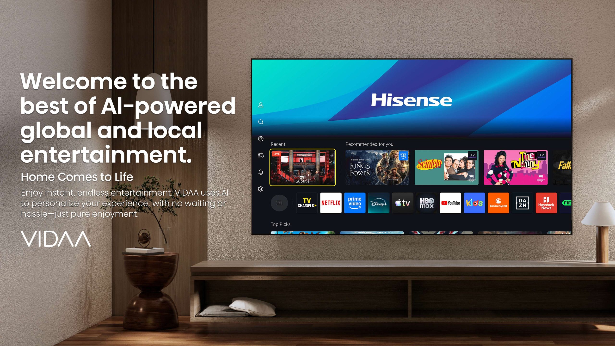 Hisense 139 cm (55 Inch) 4K Ultra HD Mini LED 55E8S - Banner 8