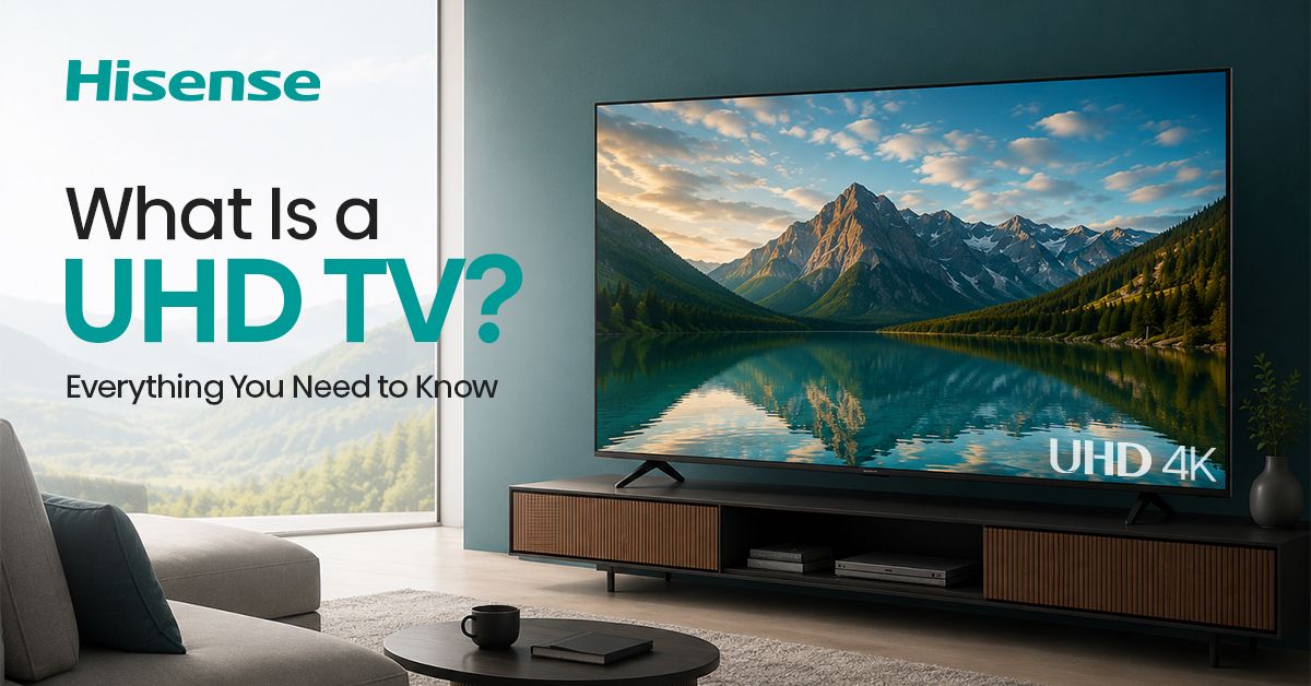 Hisense UHD TV displaying stunning 4K picture quality with What Is a UHD TV Everything You Need to Know