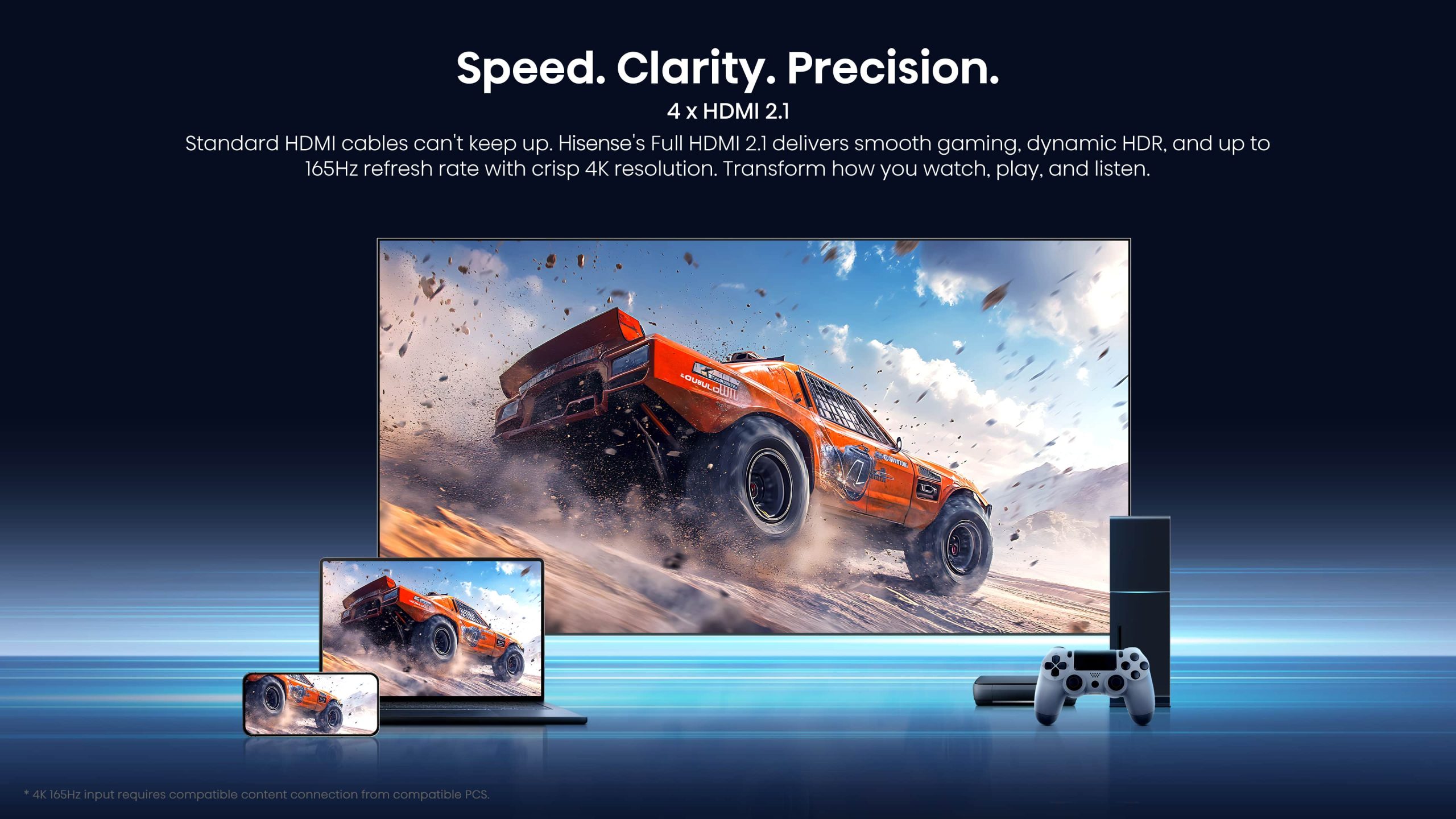 Hisense 139 cm (55 Inch) 4K Ultra HD RGB Mini LED 55UR8S - Banner 12
