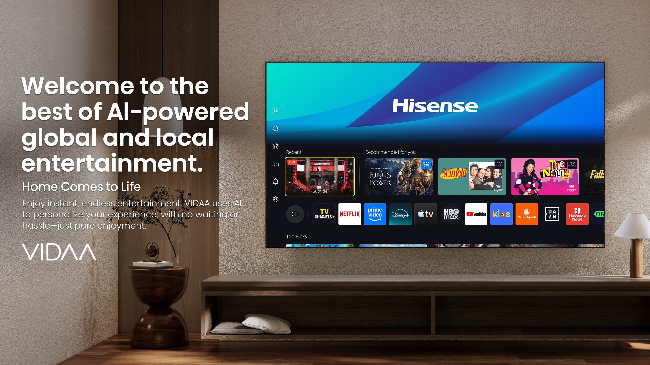 Hisense 139 cm (55 Inch) 4K Ultra HD RGB Mini LED 55UR8S - Banner 17
