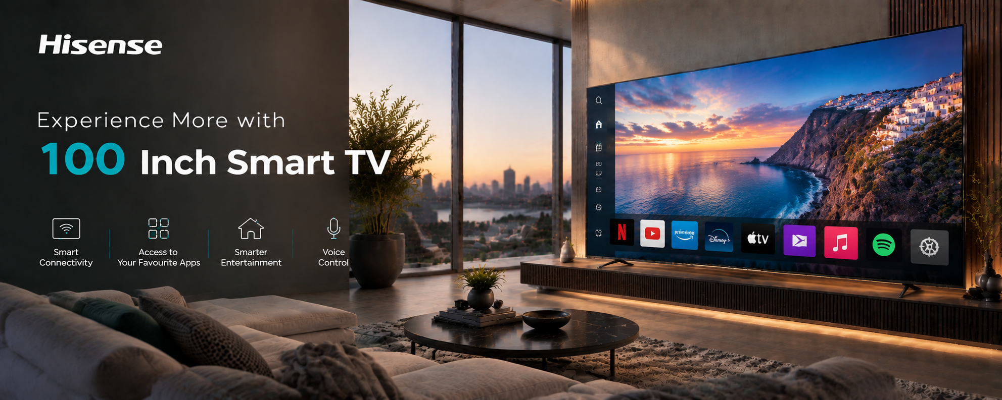 100 Inch Smart TV